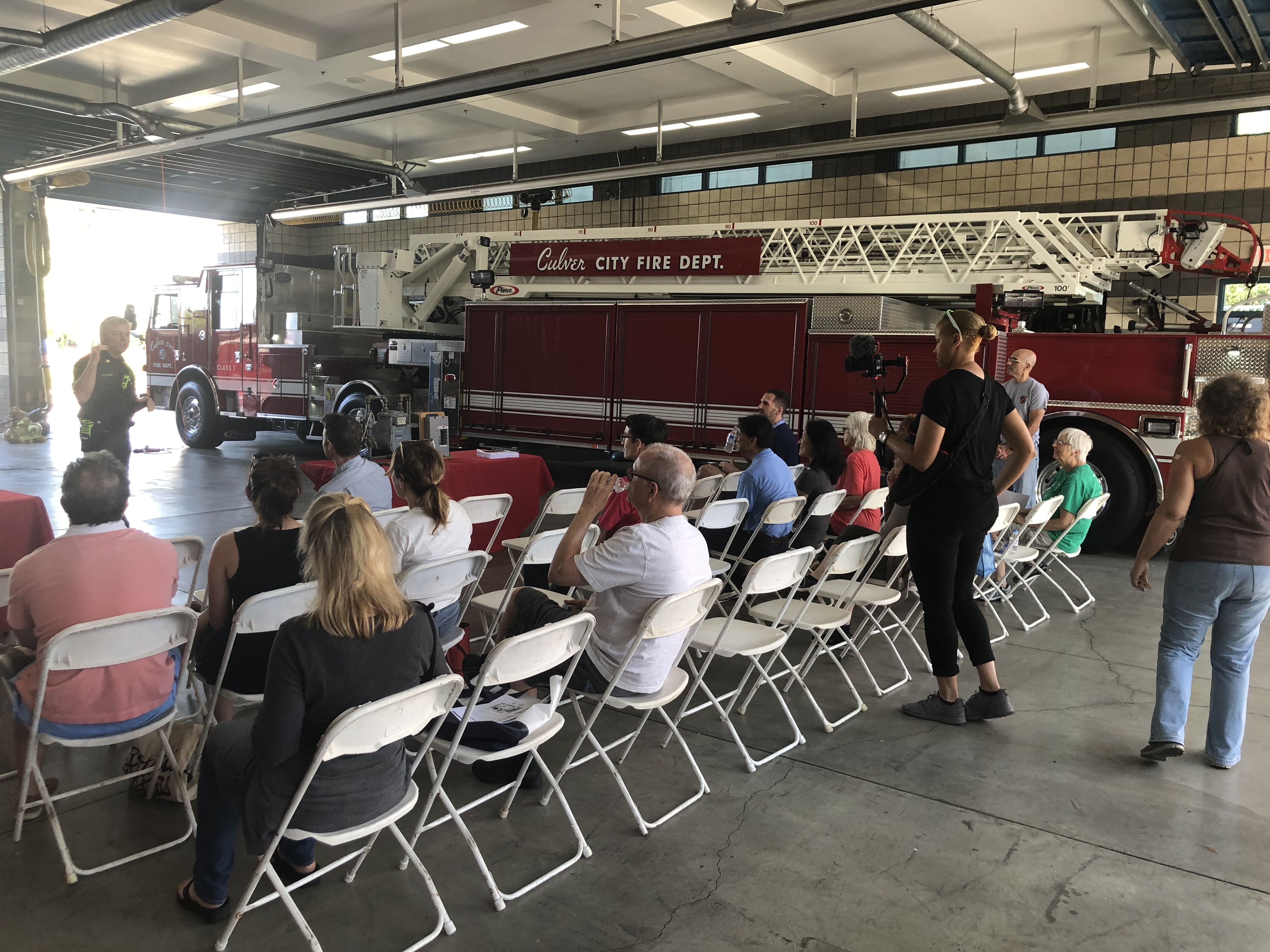 2018 Disaster Resiliency Workshop & Fire station #43 Tour