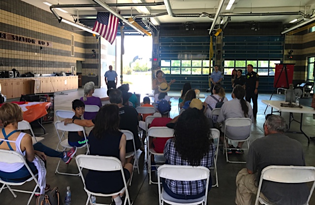 2017 Disaster Resiliency Workshop & Fire station #3 Tour