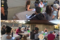 Neighborhood Watch Meeting at Fox Hills Park with CCPD on 8/1/2018